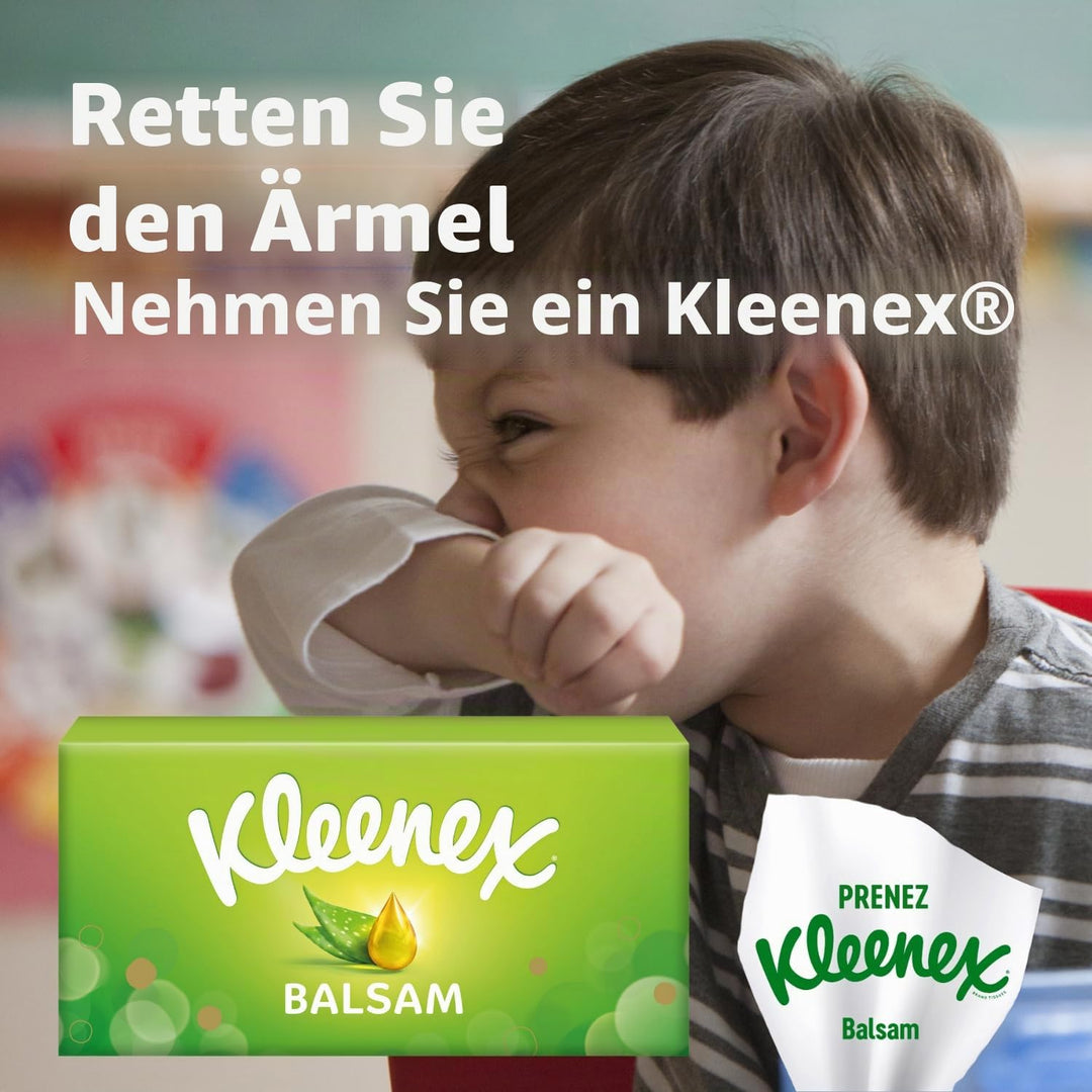 Kleenex® Balsam Papiertaschentücher, 24 Stück