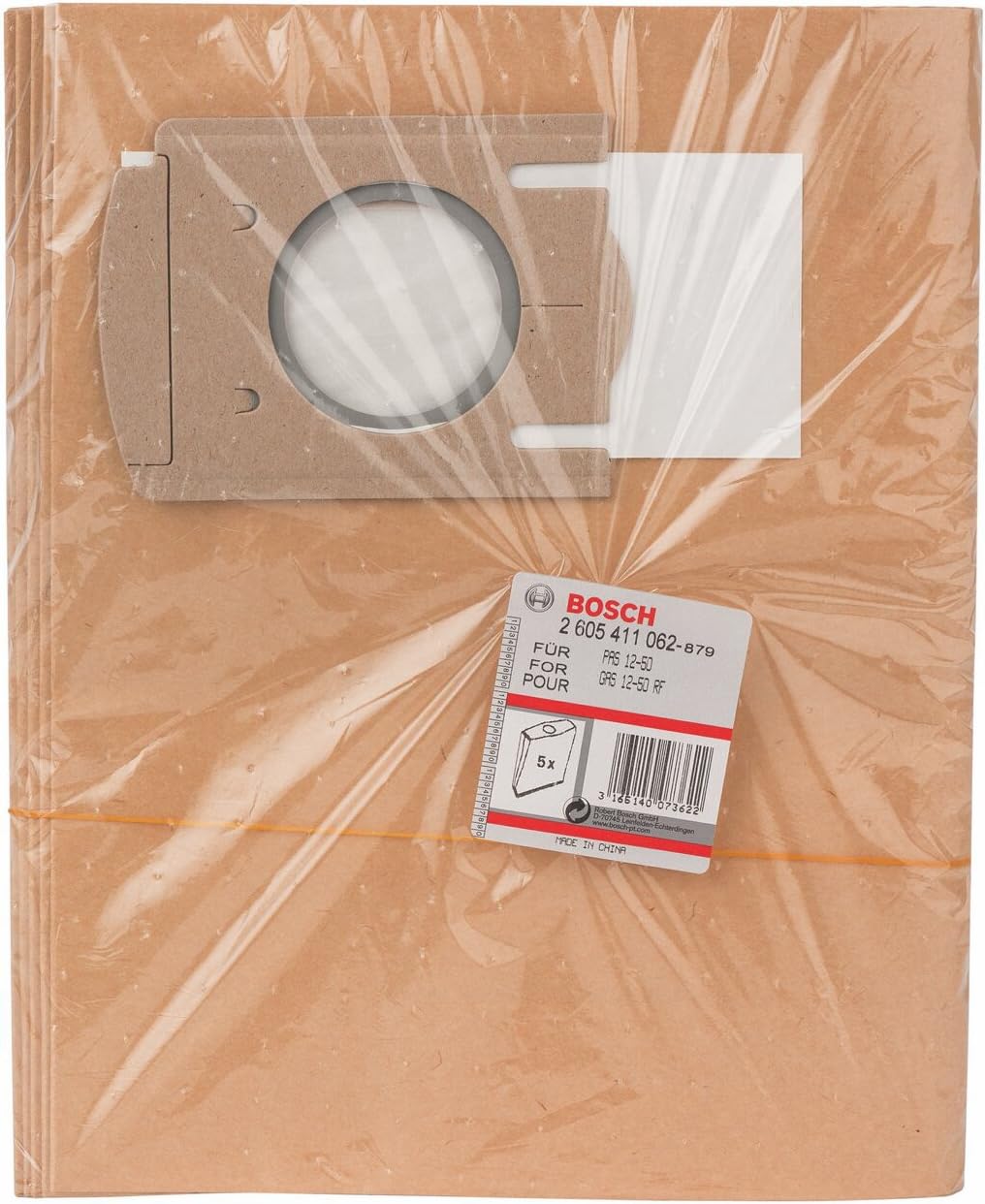 Bosch Professional 2605411062 5 Papierfilterbeutel F.GAS 12-50 RF