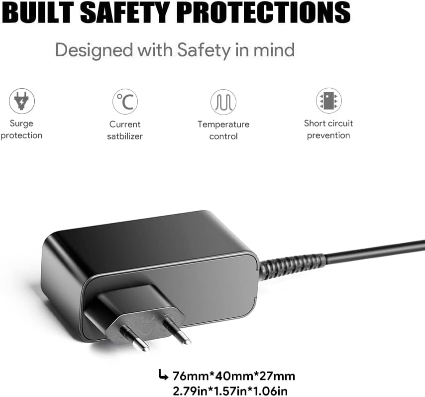 KFD Ladegerät Netzteil Ladekabel für Kärcher FC 7 Hartbodenreiniger Ersatzteile PS07 30V 600ma FC 5