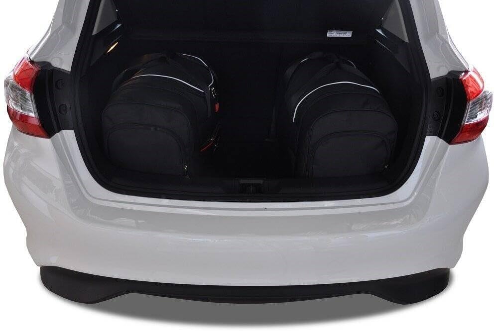 KJUST Dedizierte Reisetaschen 4 stk kompatibel mit NISSAN PULSAR I 2014-2018