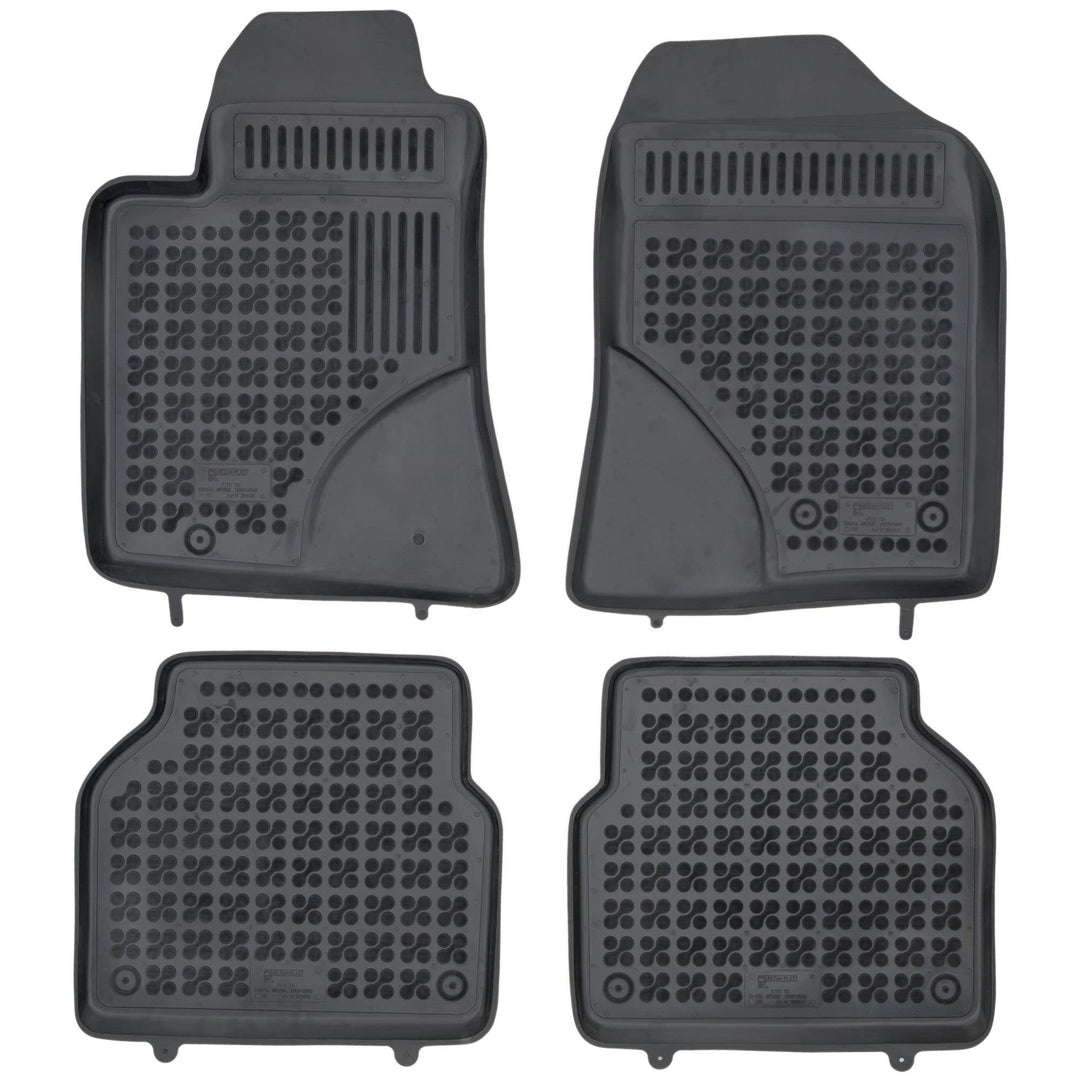 M MOTOS Gummimatten Auto Fussmatte passt für Toyota Avensis II 2003-2009 Verbessern Sie Ihren Reisek