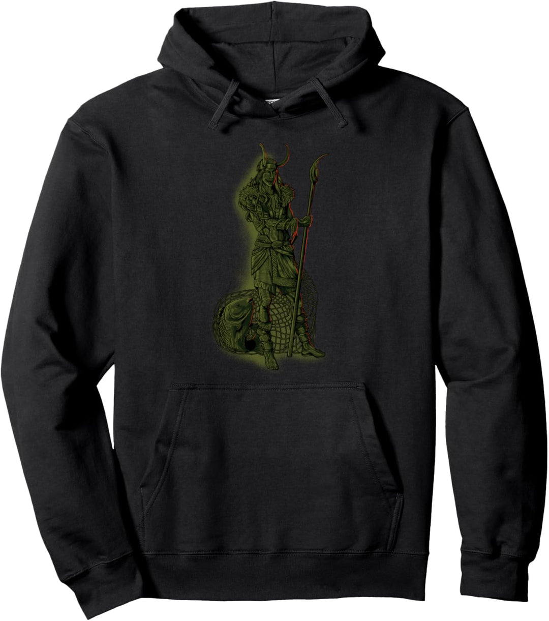 Wikinger Gott Loki Pullover Hoodie