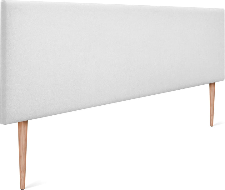 DHOME Kopfteil aus Kunstleder oder Stoff AQUALINE Glattes gepolstertes Kopfteil Luxusbett Kopfteil (
