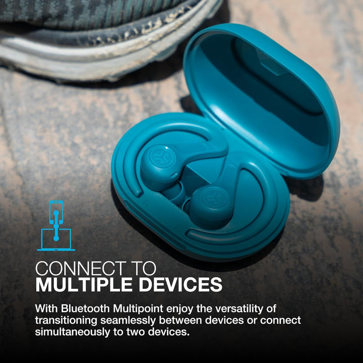 JLab JBuds Air Sport ANC 4 Kopfhörer In Ear, Sportkopfhörer Bluetooth, 60+ Std., Noise Cancelling Tr