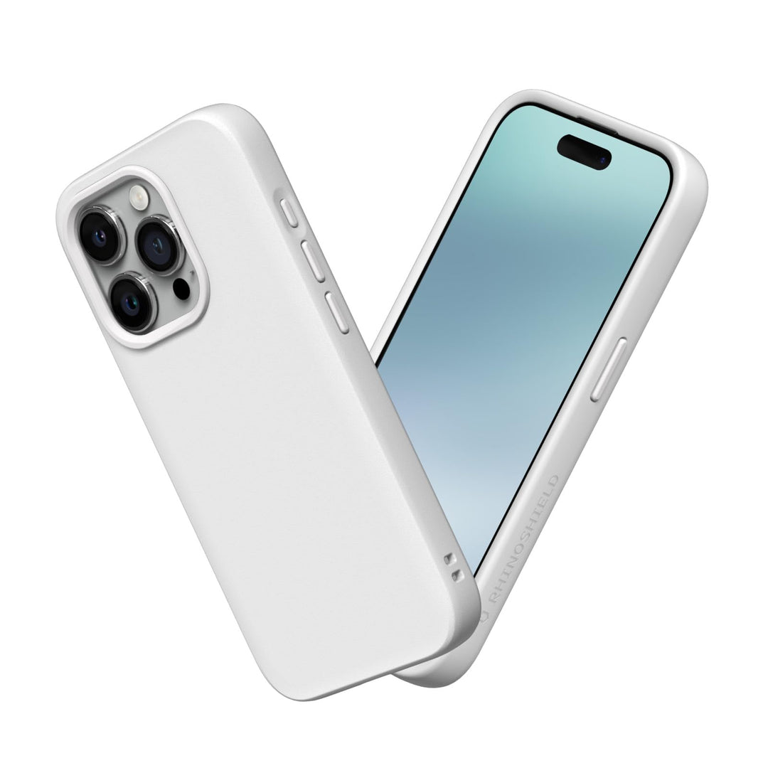 RhinoShield SolidSuit Hülle für iPhone 15 Pro | Fallschutz nach Militärstandard, klassisches Design,