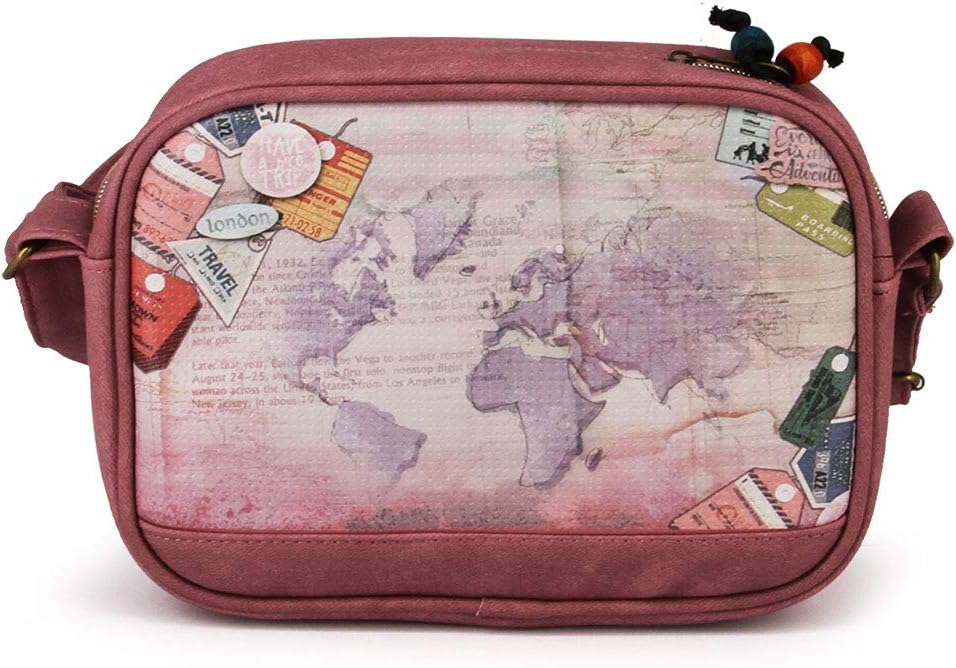 Forever Ninette Atlantic - Umhängetasche für Frauen Einheitsgrösse Rosa, Einheitsgrösse Rosa