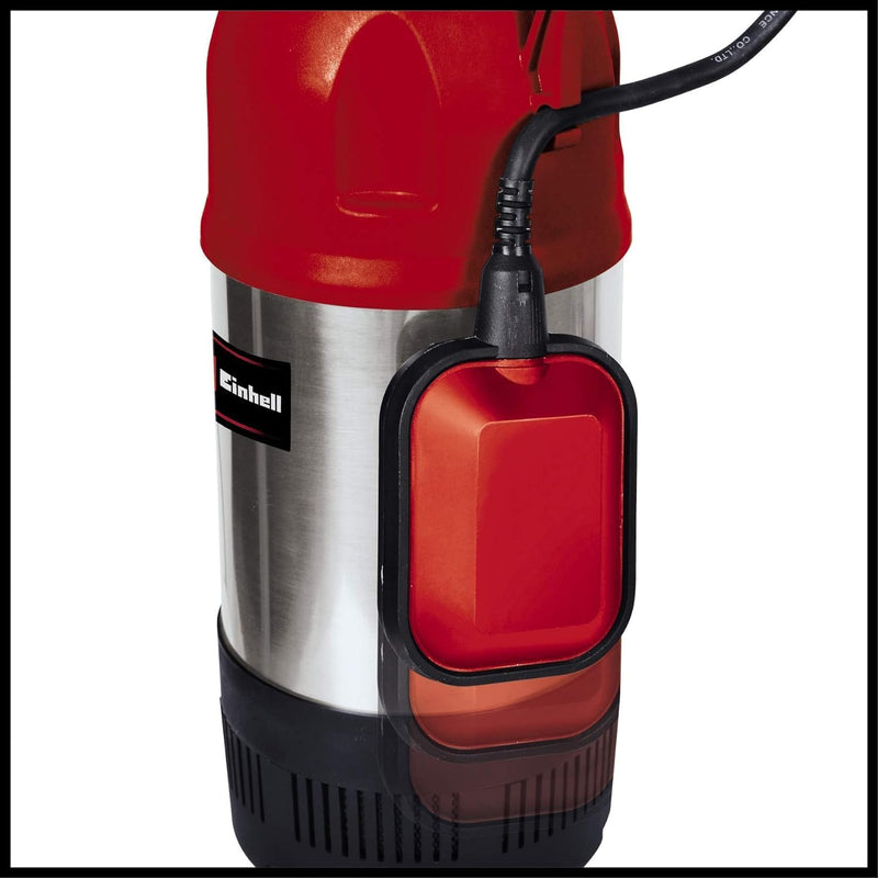 Einhell Tauchdruckpumpe GC-PP 900 N (900 W, 6.000 l/h max. Fördermenge, 7m max. Eintauchtiefe, Edels