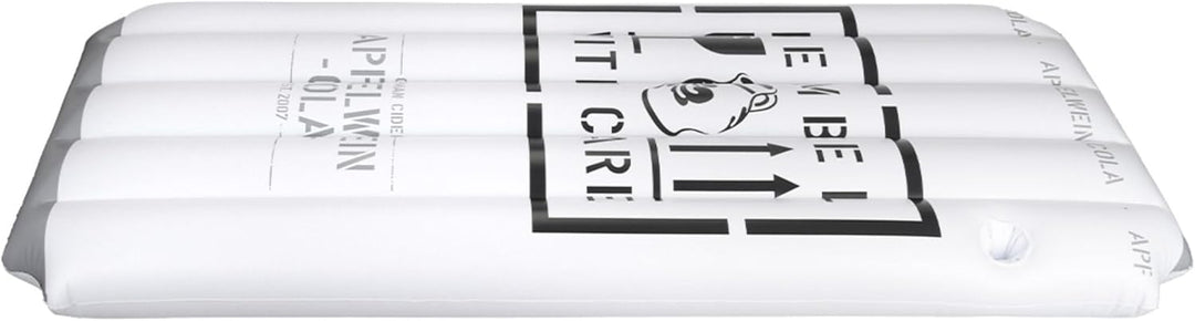 BEMBEL WITH CARE - Pool-Luftmatratze - Design: Apfelwein-Cola Dose