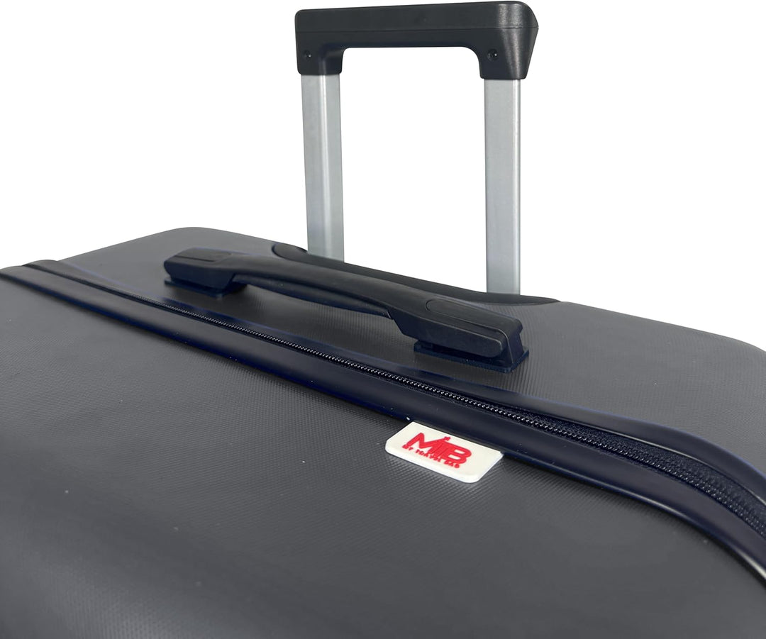 MY TRAVEL BAG Hartschalen-Koffer Reisekoffer ABS Koffer Trolley (Handgepäck-Mittel-Gross-Set) 4 Dopp