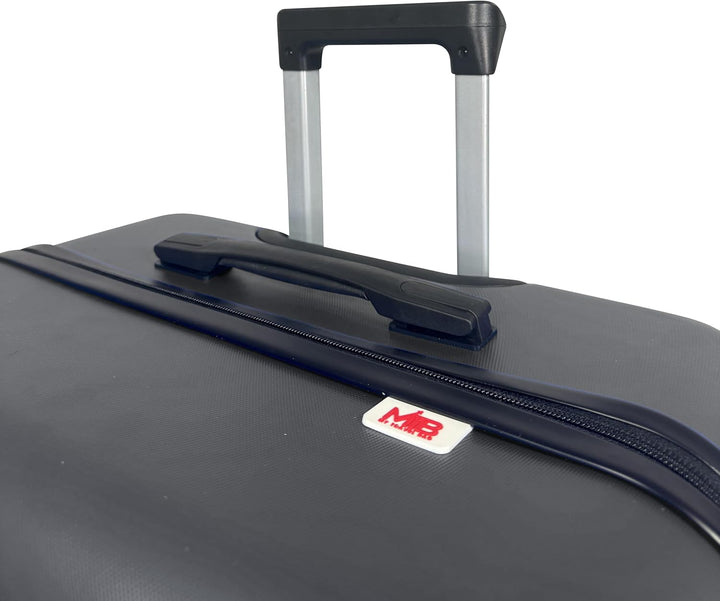 MY TRAVEL BAG Hartschalen-Koffer Reisekoffer ABS Koffer Trolley (Handgepäck-Mittel-Gross-Set) 4 Dopp