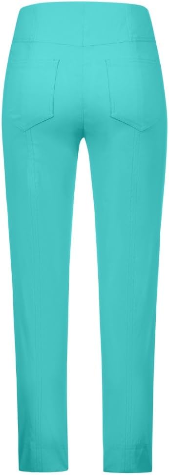 Stehmann Igor-680, sportive 6/8-Stretchhose 40 Slim Khaki, 40 Slim Khaki