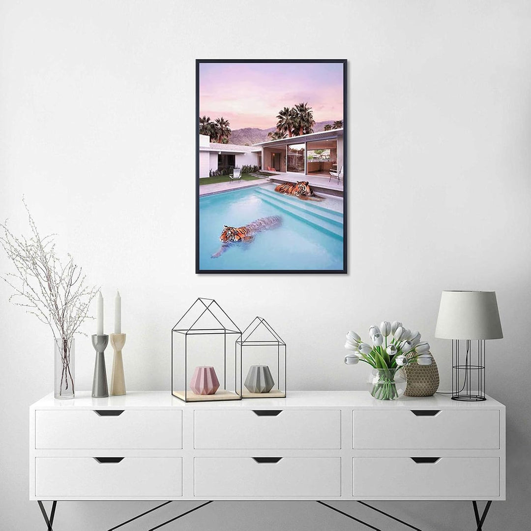 A2 Zertifikatsrahmen aus schwarzem Aluminium, 2er-Pack Posterrahmen mit Plexiglasfront, 42 x 59 cm F