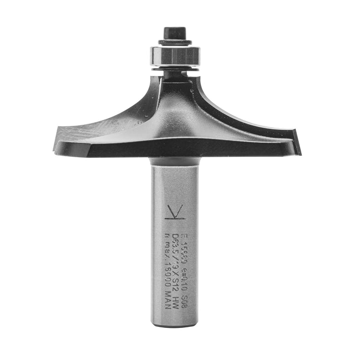 ENT 15680 Formfräser HW, Schaft (S) 12 mm, Durchmesser (D) 63,5 mm, NL1 20 mm, NL2 13 mm, SL 40 mm,