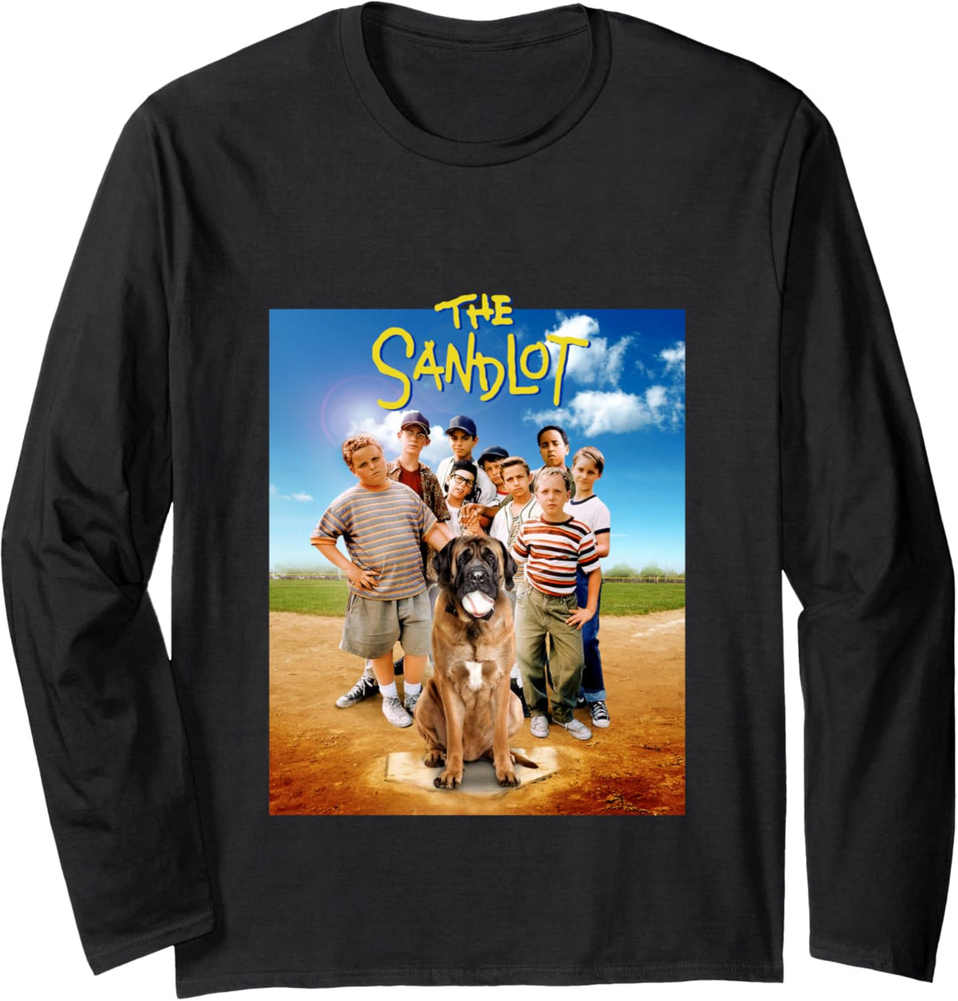 The Sandlot Movie Poster 90s Langarmshirt