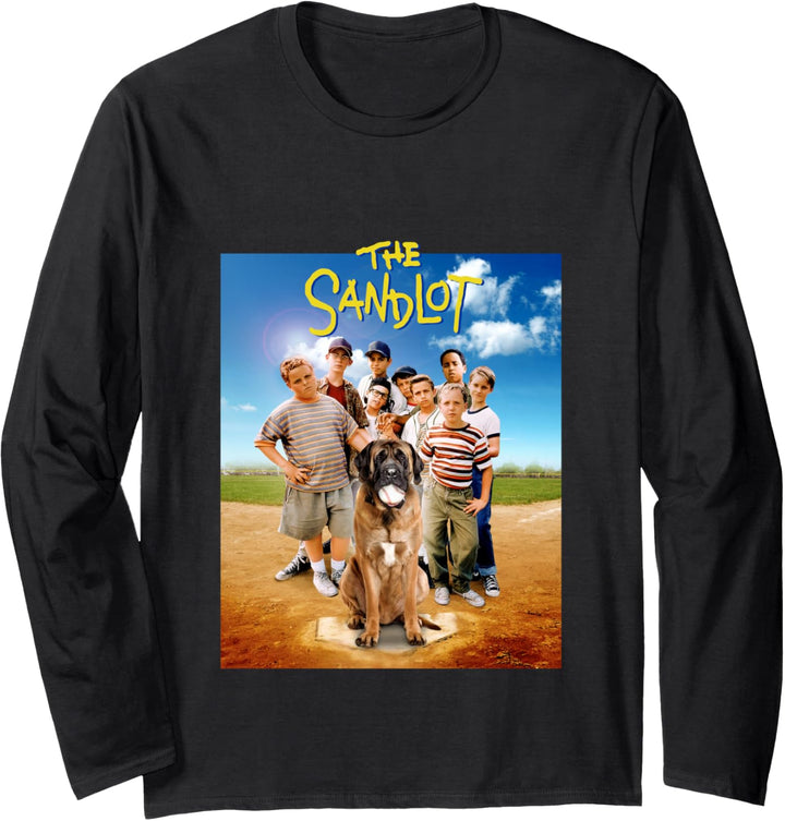 The Sandlot Movie Poster 90s Langarmshirt