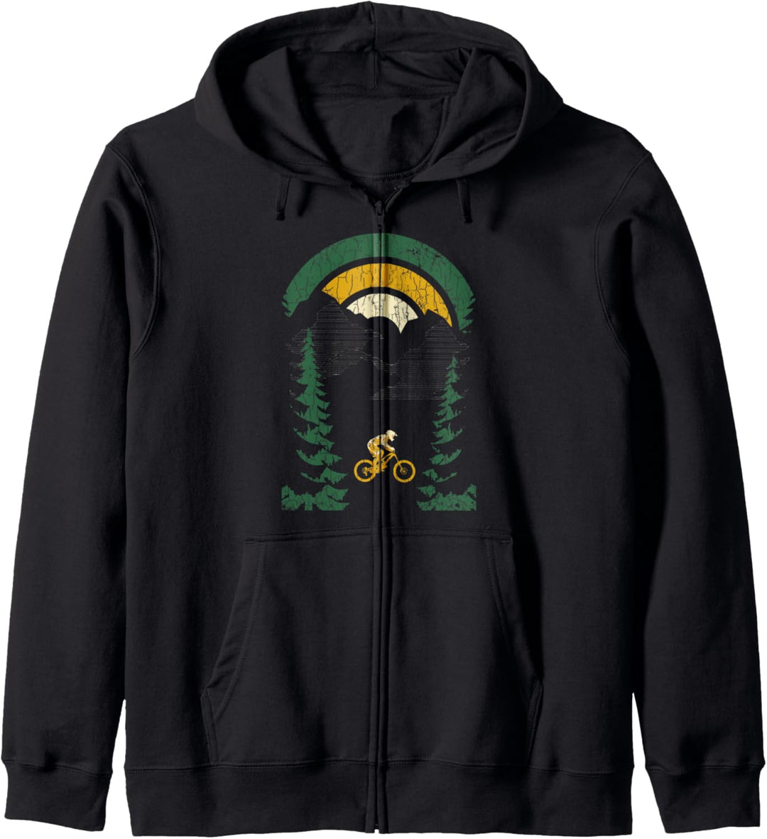 Mountainbike-Fahrradgeschenk für Ihn mountain bike Kapuzenjacke