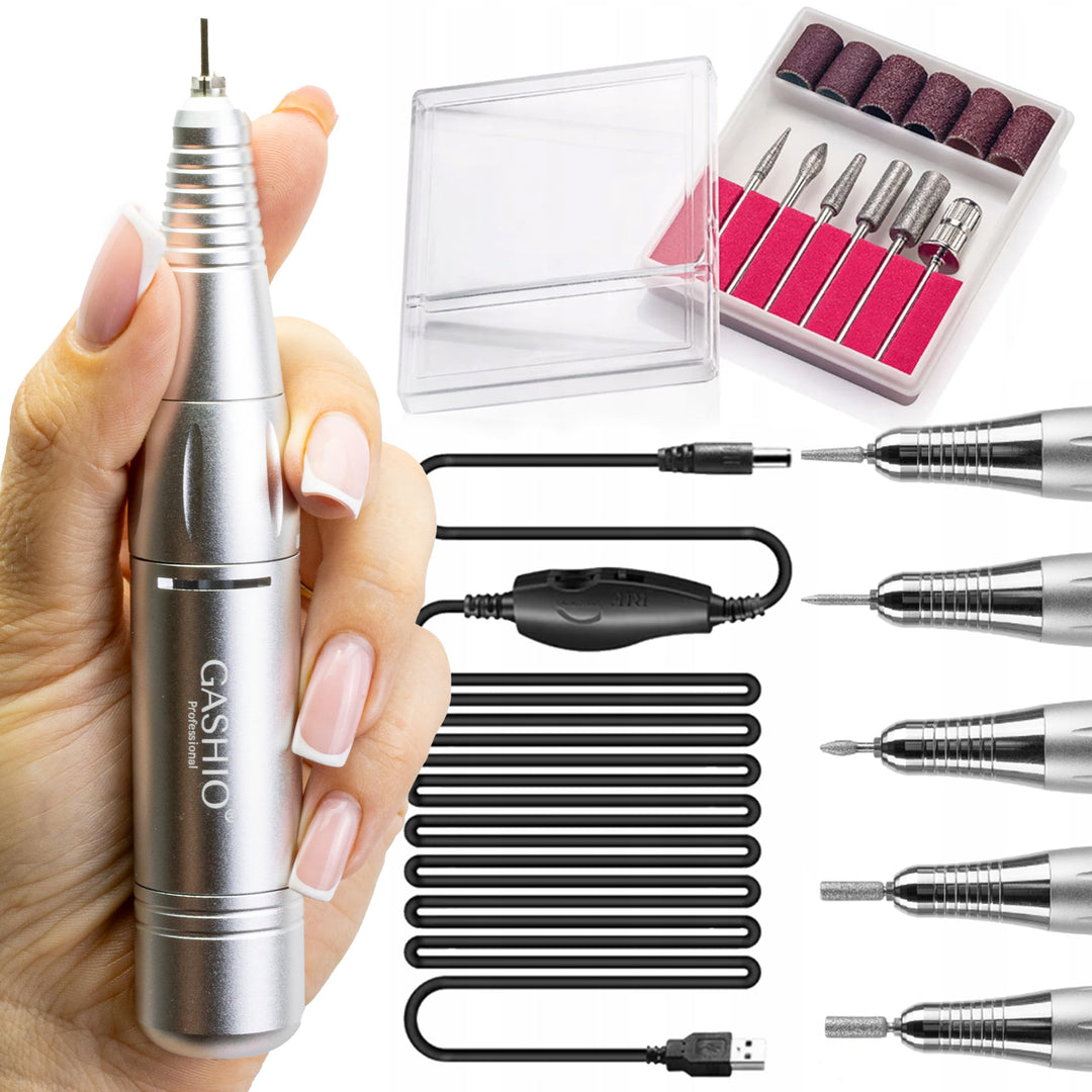 Maniküre Set Elektrisch | Nail Drill Mini | Nagelfeile Elektrische | Nagelfräser für Gelnägel | Nage