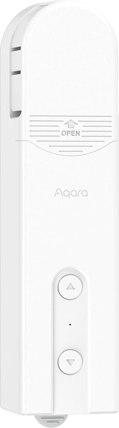 Aqara Rollladenmotor E1, Erfordert Zigbee AQARA HUB, mit Zeitplan und Sprachsteuerung, Wiederaufladb