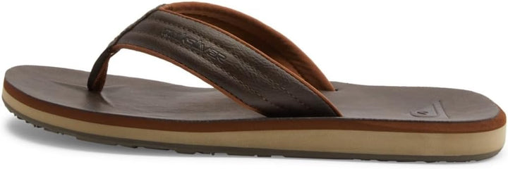 Quiksilver CARVER NUBUCK M SNDL TKD0 Herren Sandalen 39 EU Braun Demitasse Solid Ctk0, 39 EU Braun D