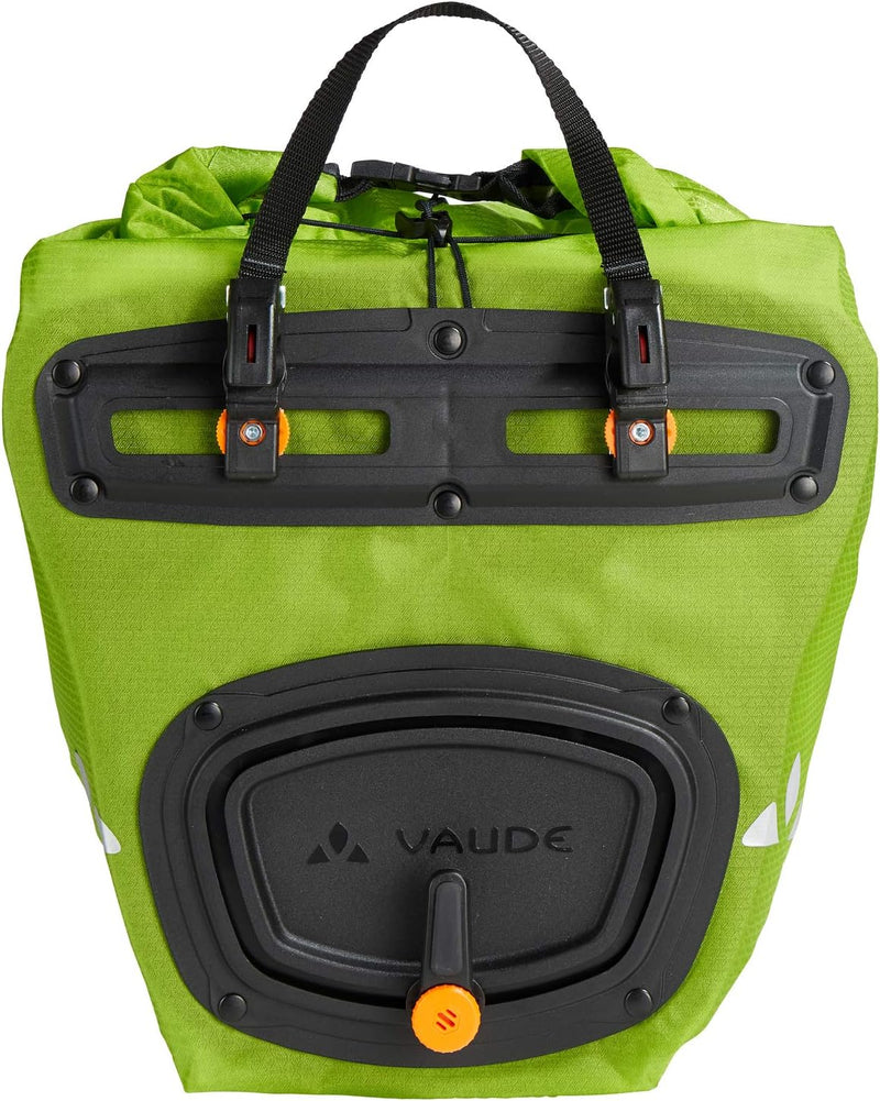 VAUDE Vorderradtaschen Aqua Front Light, Ultraleichte Vorderradtasche zum Radfahren, Black, one Size