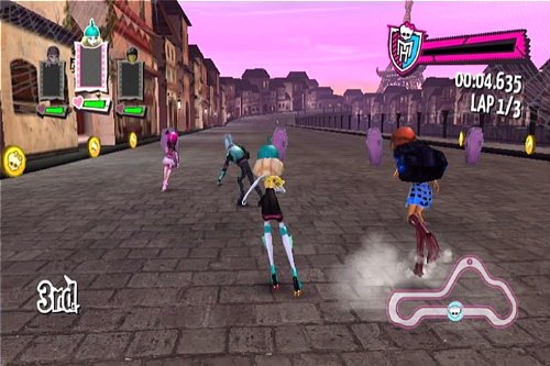 Monster High - Labyrinth-Skaten Nintendo Wii, Nintendo Wii