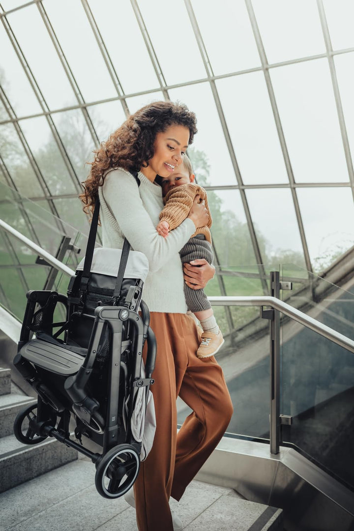 hauck Reisebuggy inklusive Sonnensegel Travel N Care für Kinder ab Geburt bis 22 kg + 3 kg Korb mit