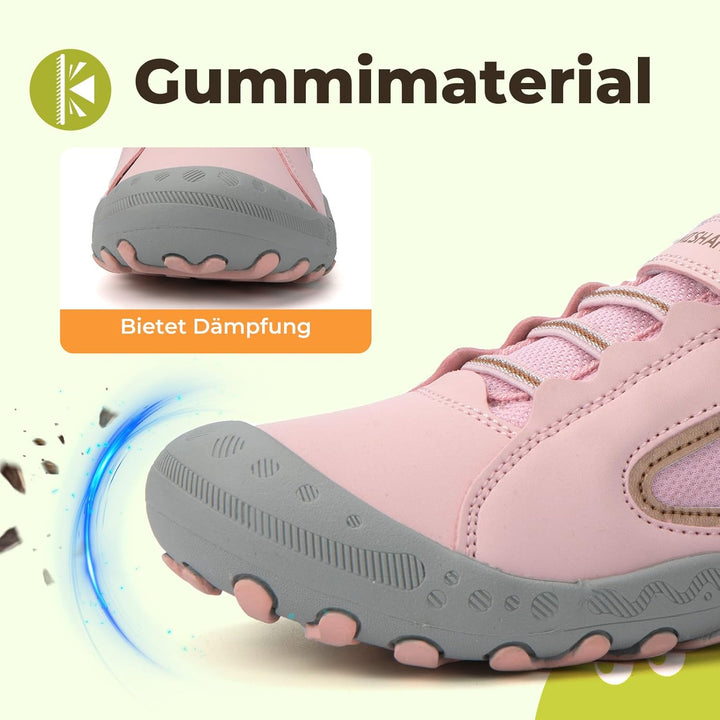 Mishansha Unisex-Kinder Turnschuhe Trekkingschuhe Mädchen Wanderschuhe Outdoor Sportschuhe 24-38, 33