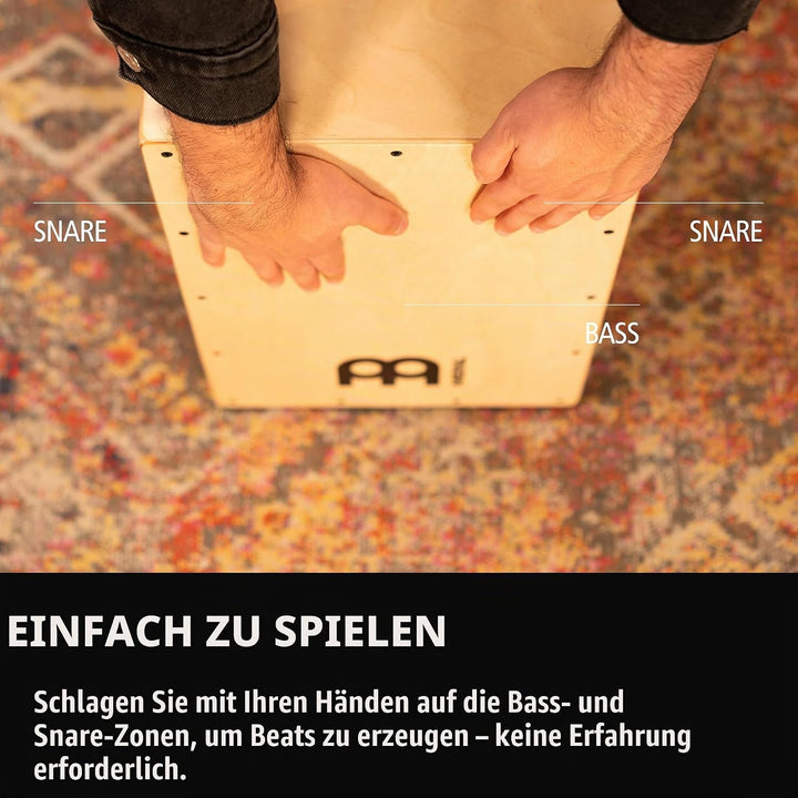 Meinl Percussion HCAJ100NT Headliner Series Snare Birke Cajon