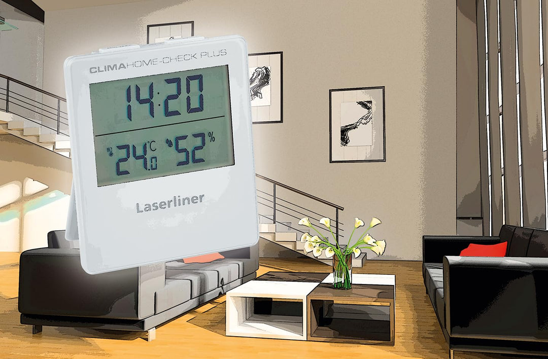 Laserliner ClimaHome-Check Plus Hygrometer 1% HR 99% RH