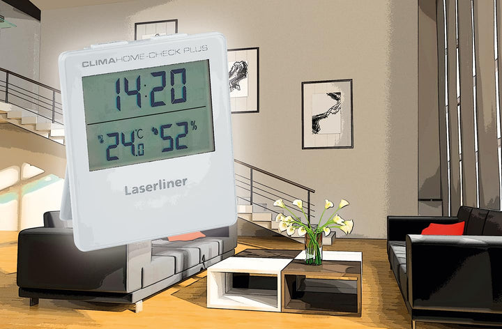 Laserliner ClimaHome-Check Plus Hygrometer 1% HR 99% RH