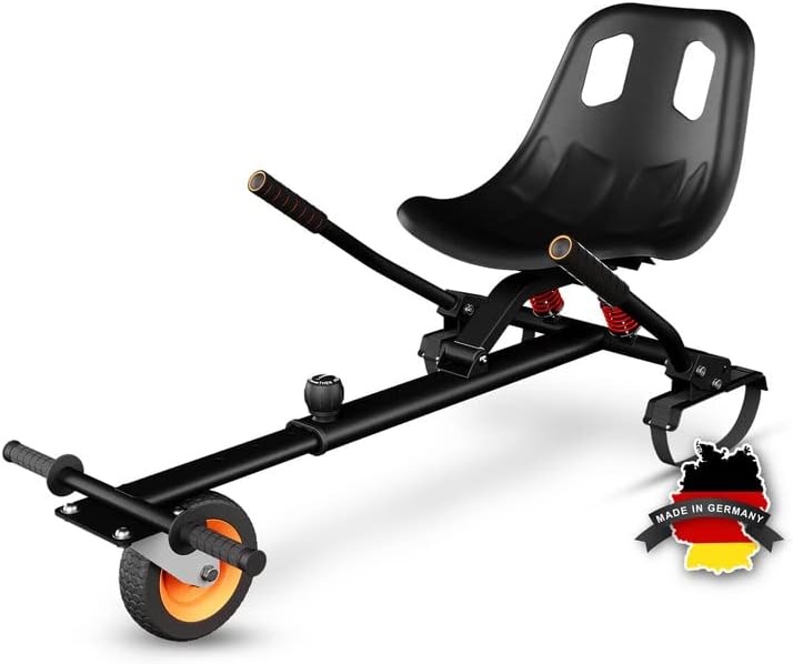 Wheelheels Hovercart für alle 6.5", 8.5" & 10" Hoverboards – Sitz für Self Balance Scooter mit innov