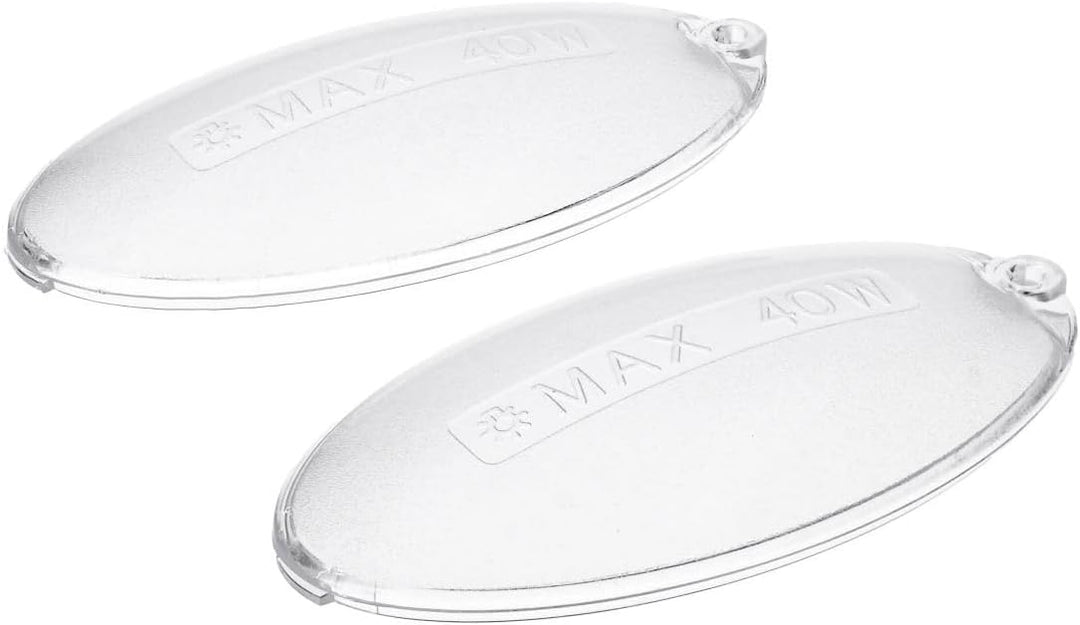 easyPART Kompatibel/Ersatz für smeg 692831966 Lampenabdeckung Set für Dunstabzugshaube 2Stk