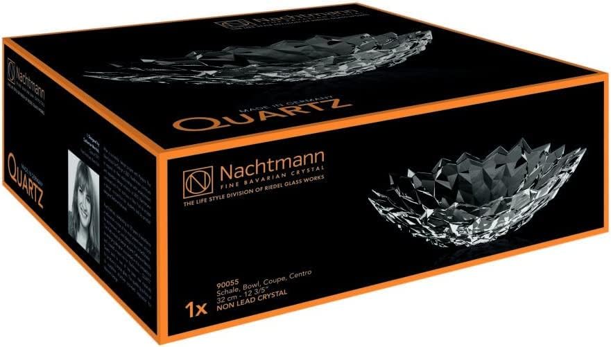 Spiegelau & Nachtmann, Schale, Kristallglas, 32 cm, 90055, Quartz, Schale