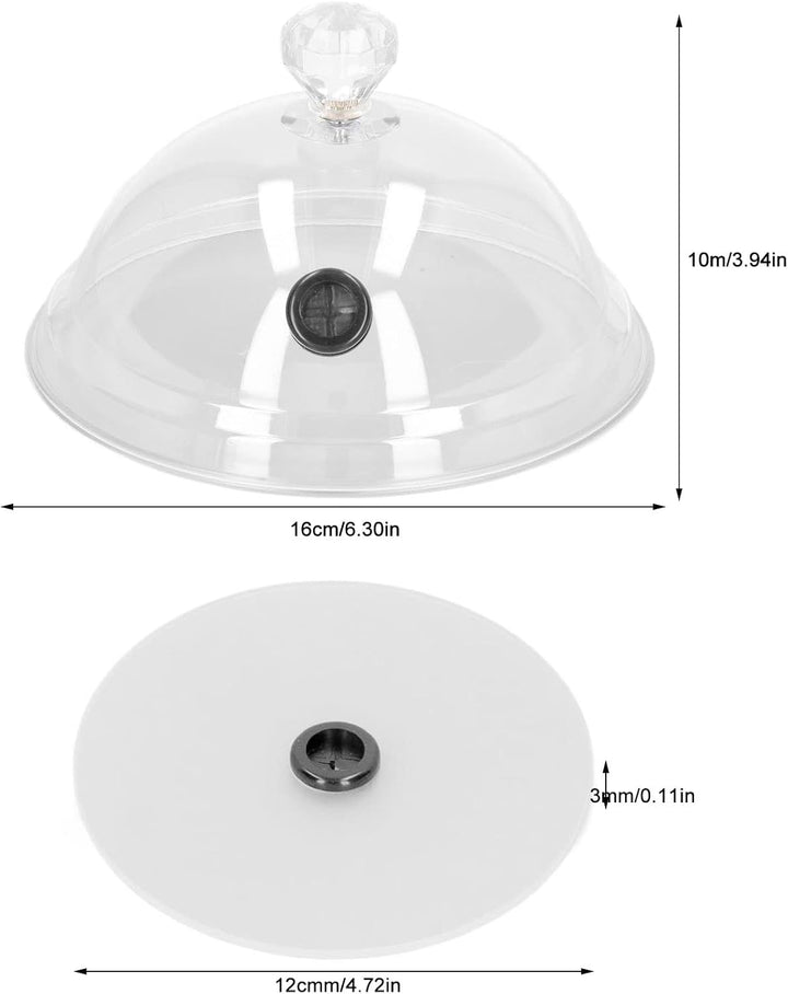 Räucherkuppelabdeckung, Kuppelförmiges Design, Räucherhaube, Breite Anwendung, Einfach zu Verwendend