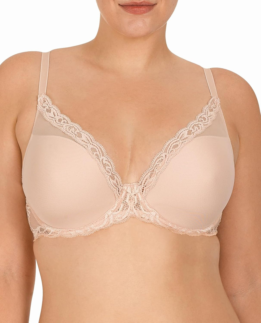 Natori Damen Tief Plunge 65A Cameo Rose, 65A Cameo Rose