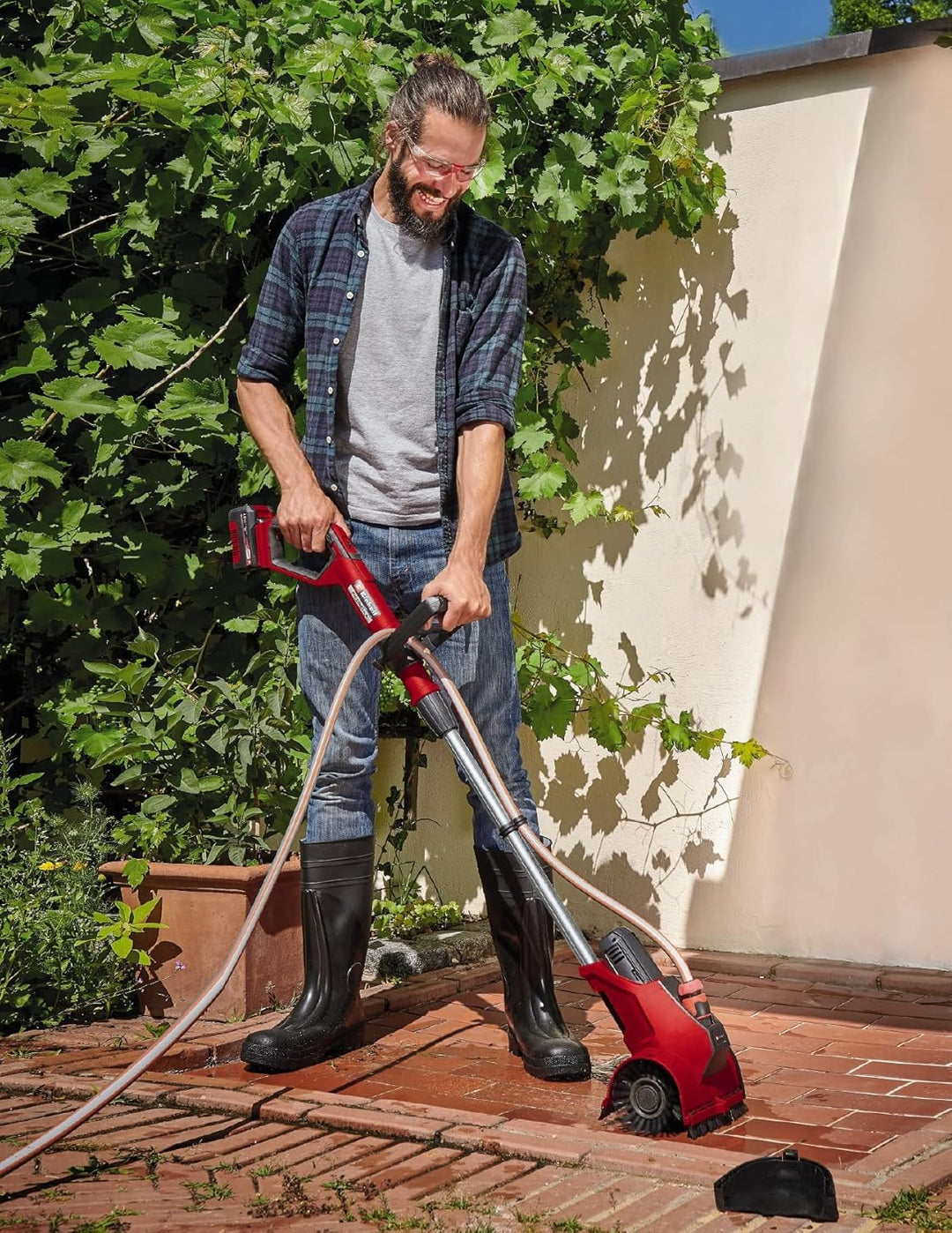 Einhell Akku-Oberflächenbürste PICOBELLA Power X-Change (Li-Ion, 18V, 115 mm Bürstendurchmesser, 215
