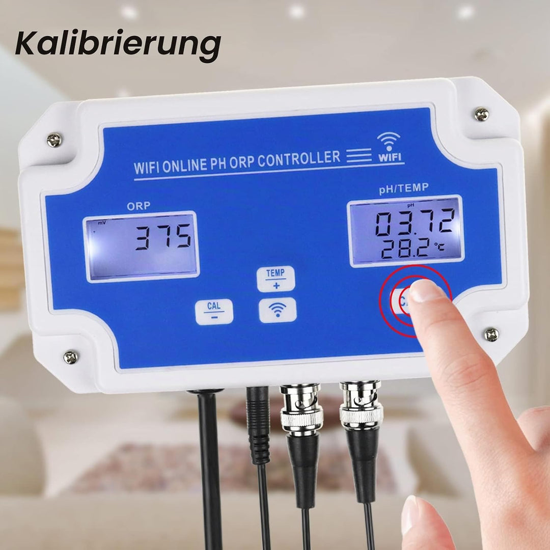 Digitaler PH/ORP-Controller zur Genauen Prüfung der Wasserqualität 3-in-1-Controller, 3-in-1-Control