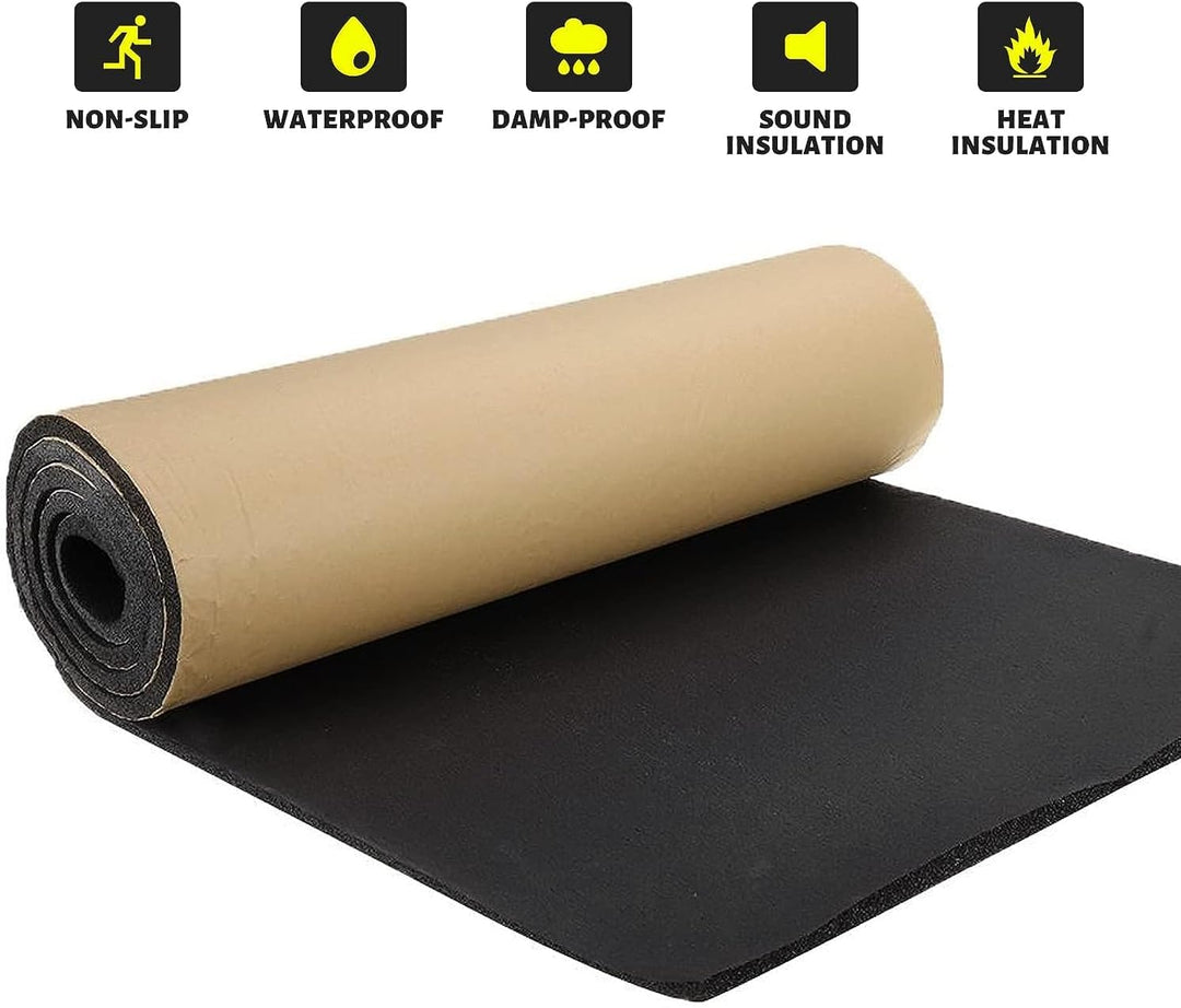 20MM 30cm x 150cm Dämmmatte Auto Schallschutzmatte Dämmung Isolierung Schallschutz selbstklebend