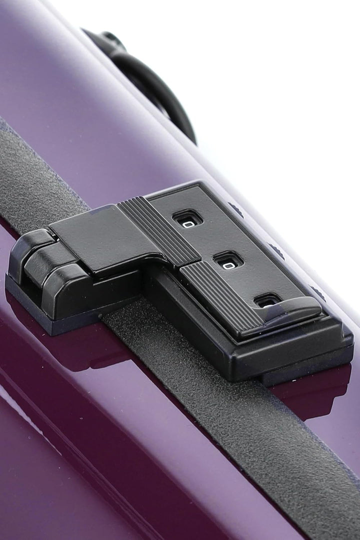 GEWA Violinkoffer AIR 2.1 violett hochglanz Made in Germany Violett ohne zusätzlichen Seitengriff, V