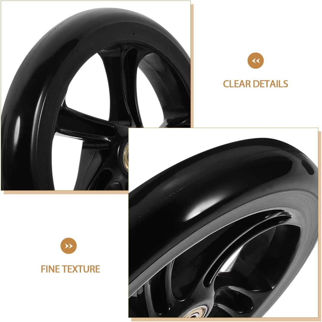 Healeved Professionelle Pu Rollerräder 6.89 Zoll 2 Stück Verschleissfeste Ersatzräder Für Skateboard