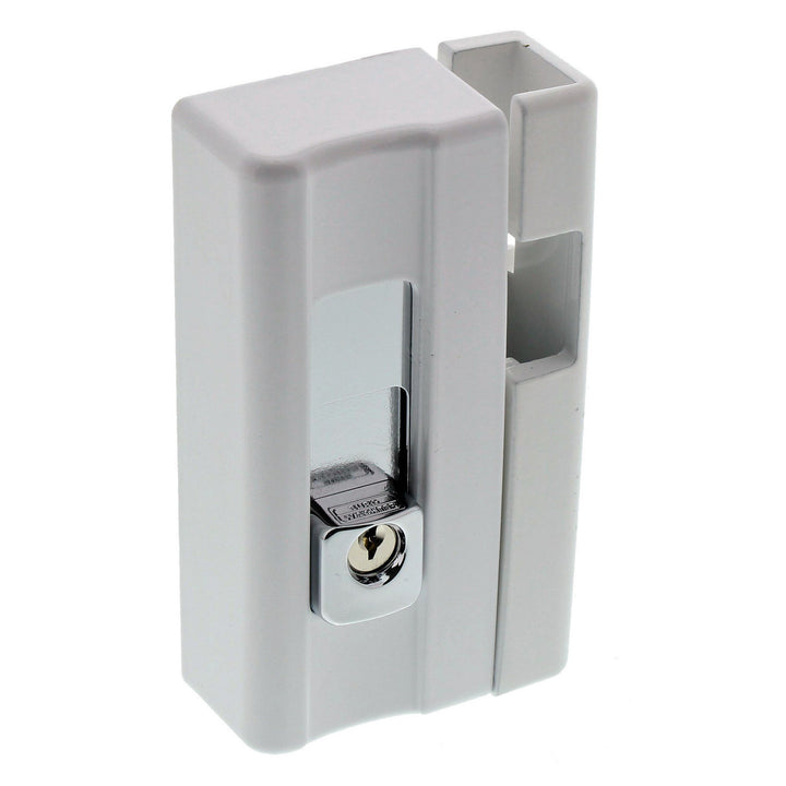 Burg-Wächter Fenstersicherung, Einbruchschutz für Fenster und Balkontüren, Abschliessbar, Unter-/Obe