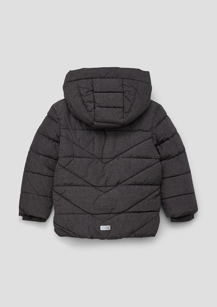 s.Oliver Jungen Outdoor Jacke 104 Grau, 104 Grau