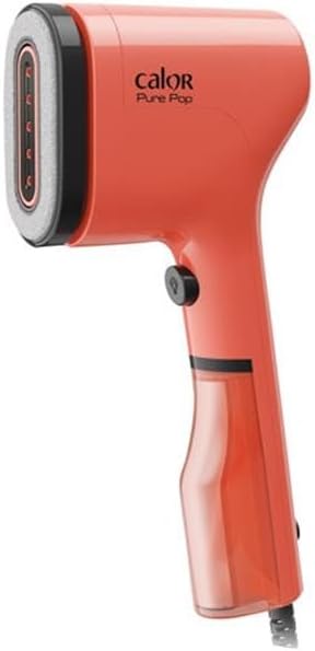 Calor Pure Pop Reise-Dampfglätter, 1300 W, 20 g/min, bereit in 15 Sekunden, Laufzeit 4 Minuten (70 m