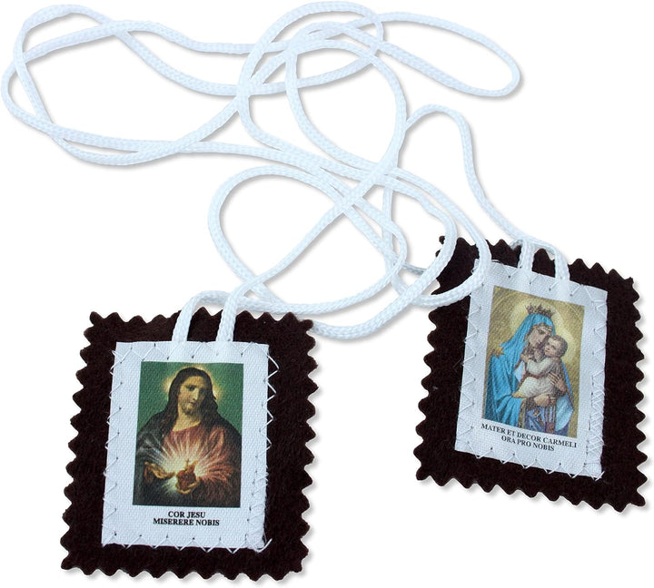 skapulier unserer lieben frau vom berg karmel - cm x2,5 - Set à 10 Stück Media, Media