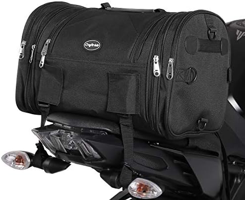 Motorrad Hecktasche für Beifahrersitz Craftride RB1 Gepäckrolle 24-30 L