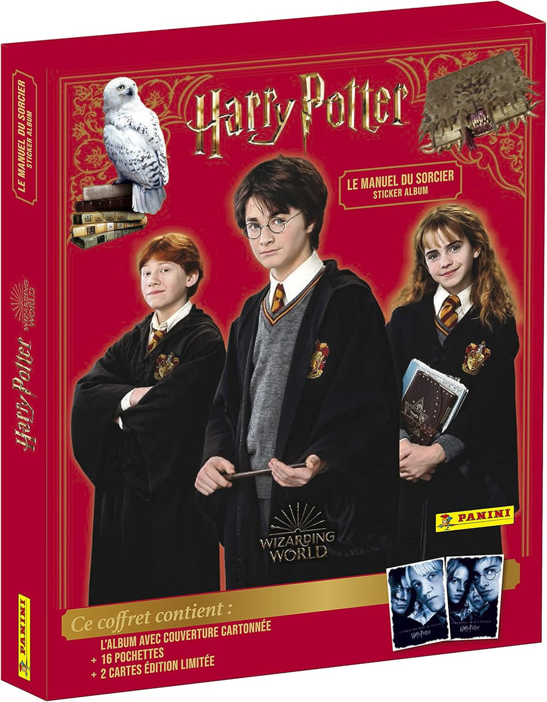 Panini Harry Potter Witches & Wizards Sticker Collection Treasure Box, 1 (Französische Version) Scha