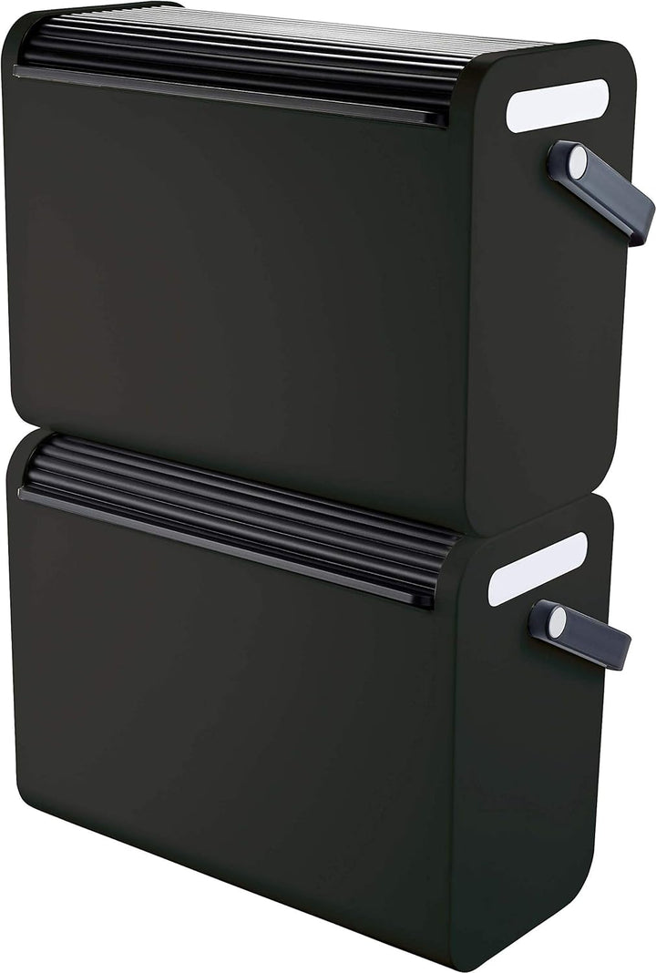 Helit H6110195 - MobilBox „the mobile box“, schwarz, Schwarz