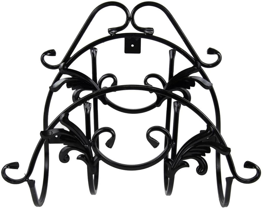 Wandhalterung Gartenschlauch Halterung Antik | Schlauchhalter Wand Metall für Garten | Ideal auch al