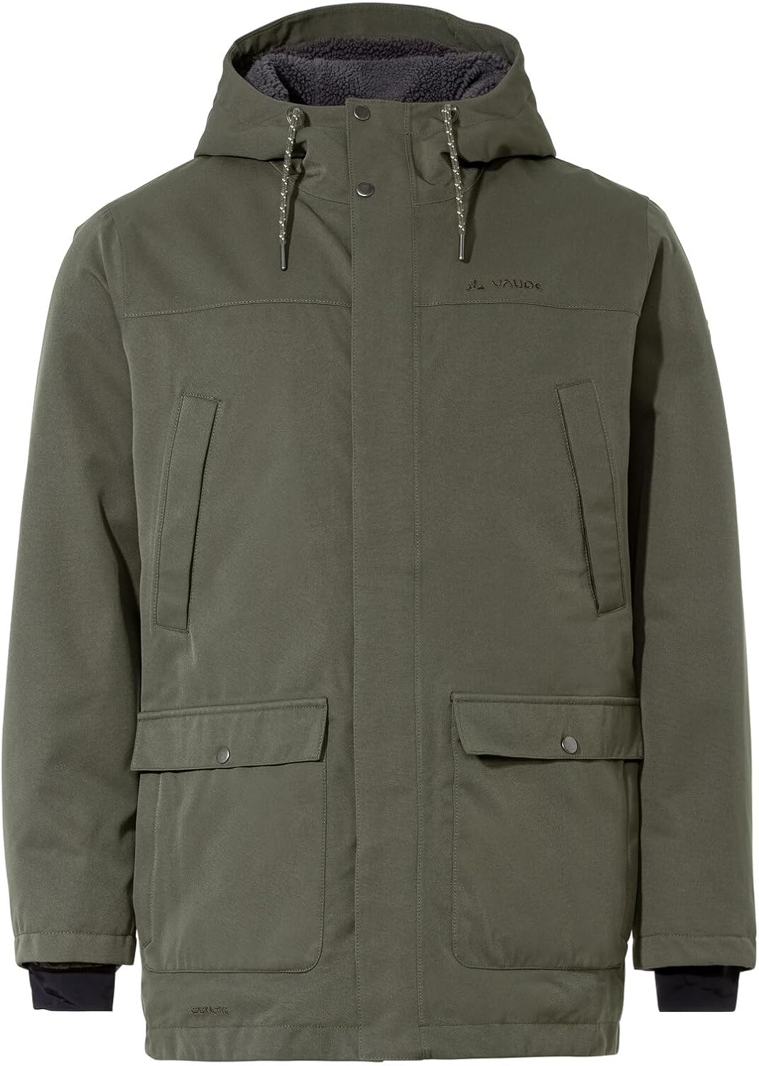 VAUDE Herren Men's Manukau Parka Ii Jacke M black/khaki, M black/khaki