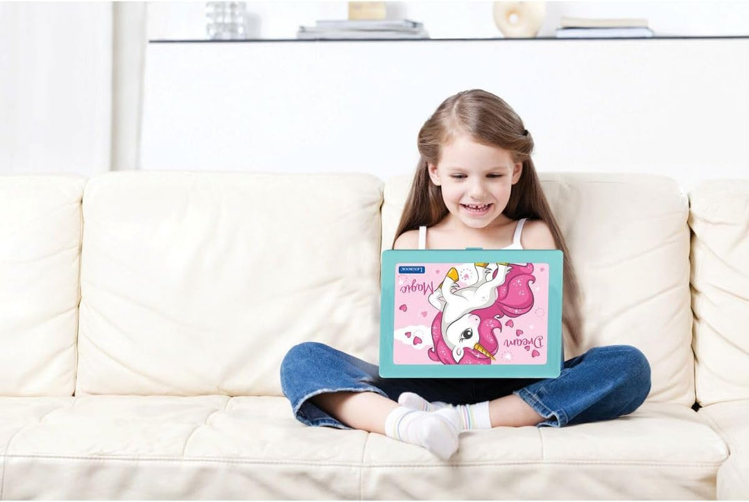 Lexibook, Einhorn, Lernlaptop mit 164 Aktivitäten, Englisch/Deutsch, JC598UNIi3 Unicorn, Unicorn